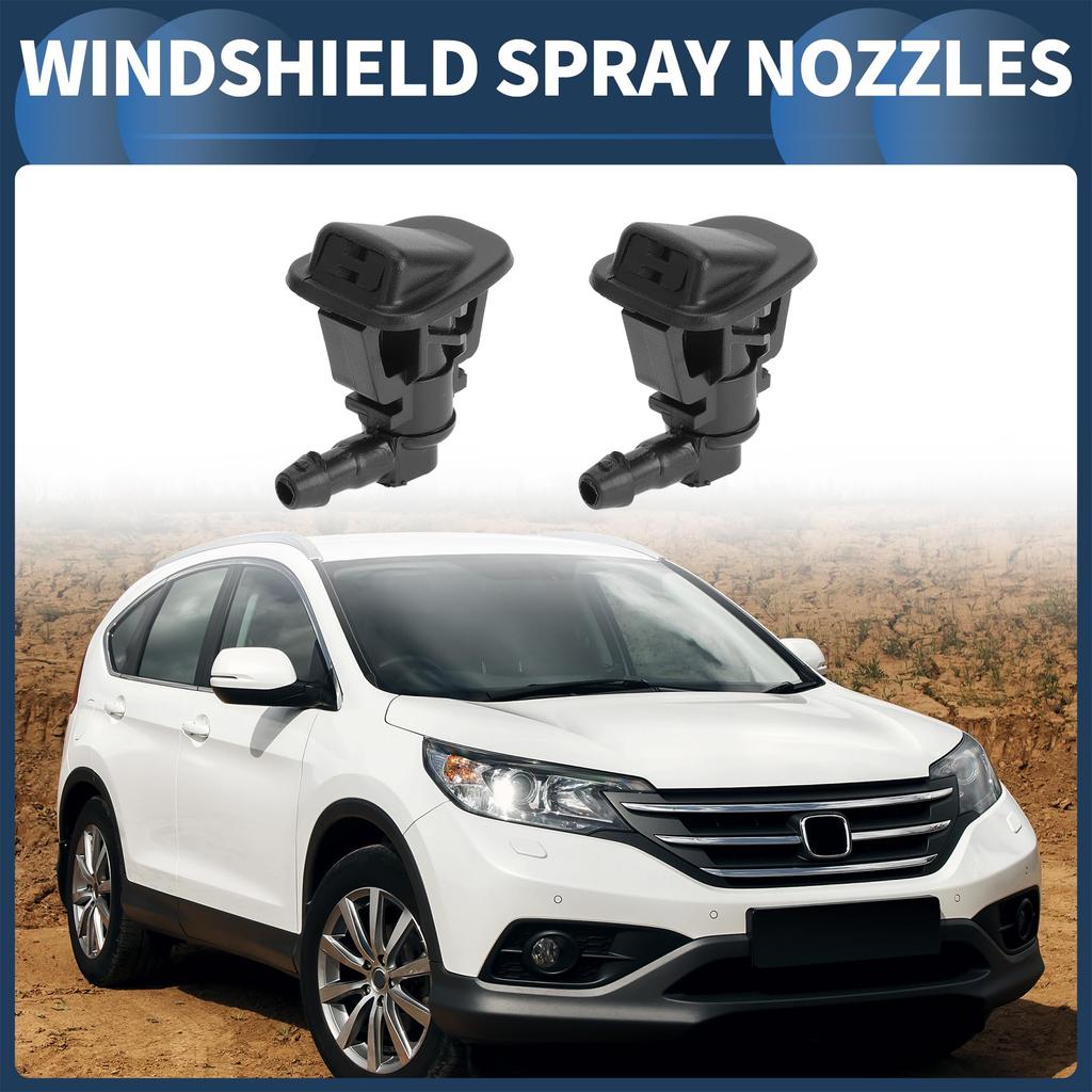INFINAUTO Windshield Washer Nozzle Kit Front Windshield Nozzle Wiper Washer Jet No.68164356AB