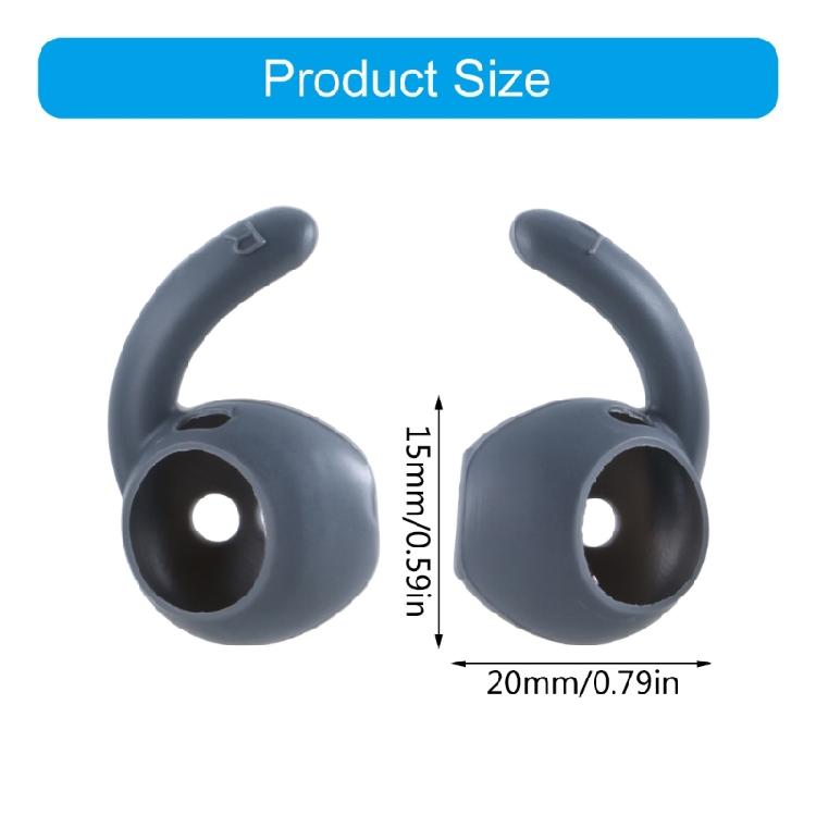 Earplugs Ear Hook Ear Buds Silicone Ear Buds Gel Eartips for  In-ear Headphone Sleeve