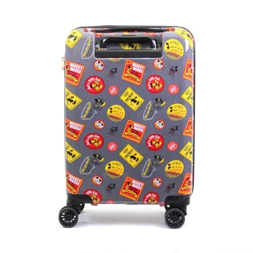 Hapitas Siffler Mickey Mouse Suitcase TRC2279-49 DN37 Mickey Mouse Sticker Gray