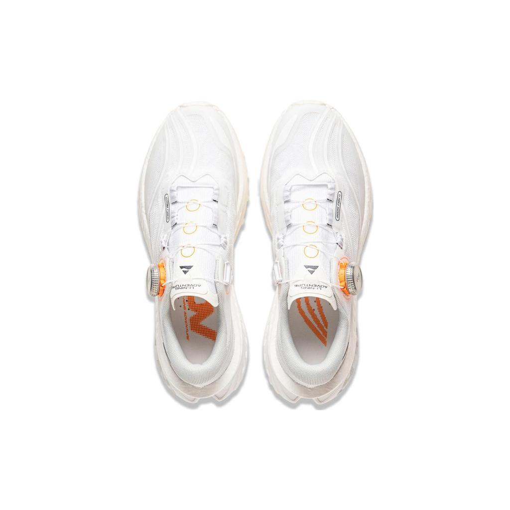 New LiNing Dilu Pro Anti Slip Wear Resistant Low Top Trail Running Shoes Women's White ARNT002-2