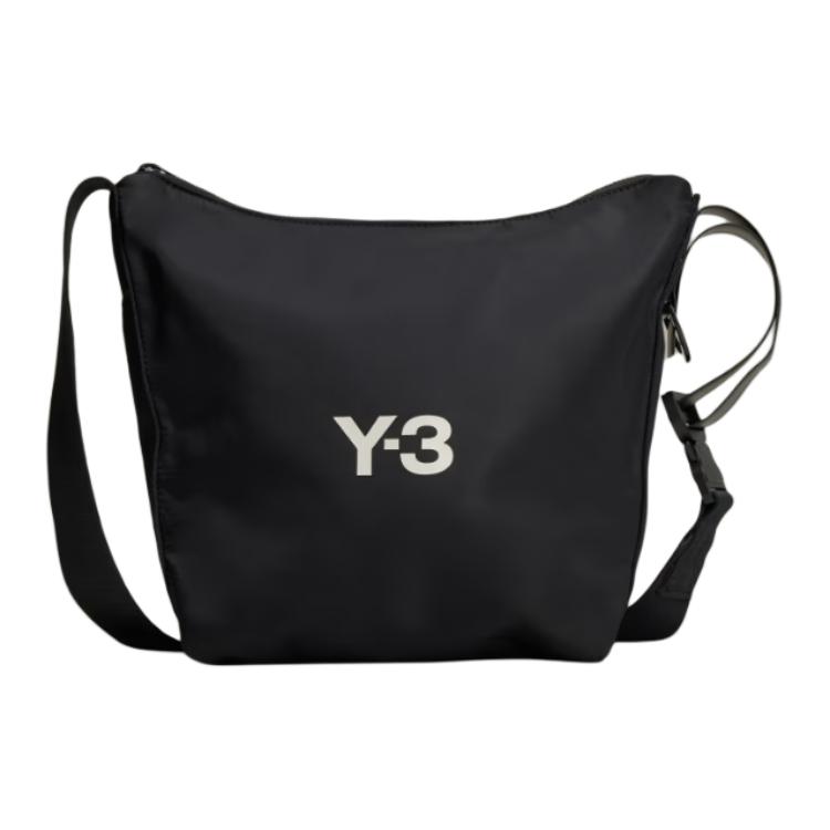 New Y 3 X Adidas Logo print Messenger Bag JD2905