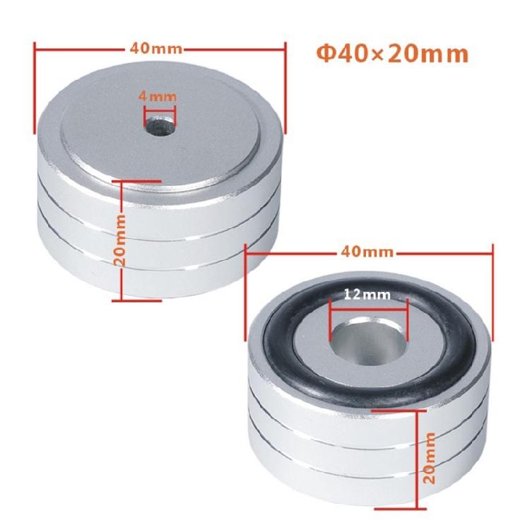 Aluminum Isolation Feet Pad Shockproof Support Foot,Shock Absorbing Pad For  Auditory Amplifiers