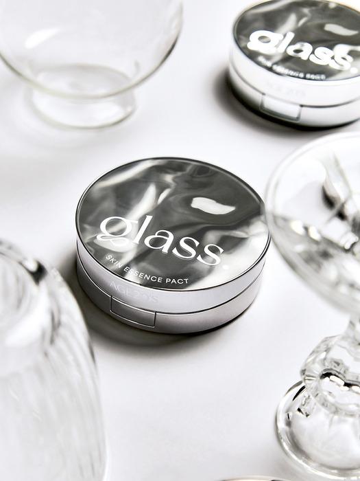 AGE20'S Glass Skin Essence Pact (Main Product + Refill)