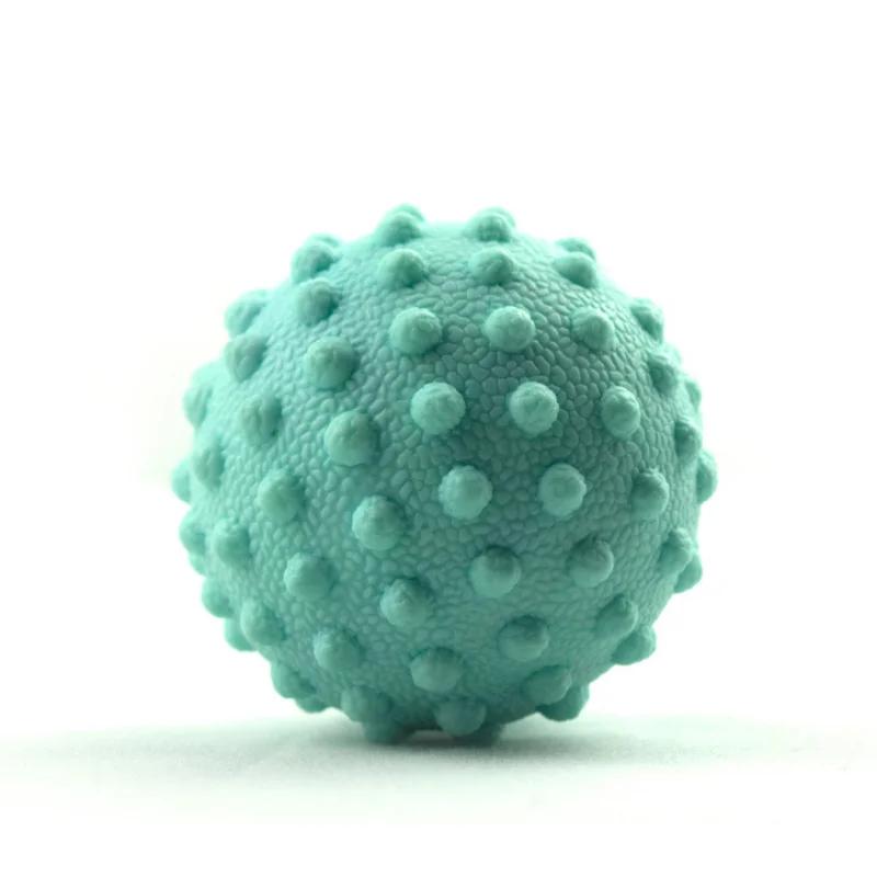Langlebiger TPE-Massageball mit Stacheln, Triggerpunkt, Sport, Fitness, Hand- und Fußschmerzlinderung, Plantarfasziitis-Linderung, Igel, 4,5 cm große Bälle