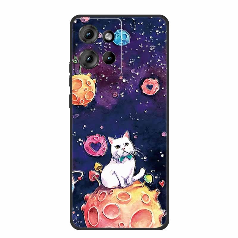 3D Emboss Case For Motorola Edge 50 Neo S50 G75 G15 Power Edge 60 Stylus Fusion Phone Case Shockproof Silicone Soft Back Cover