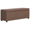 Day and Night - Day and Night Bench with Storage Space 116 Cm Brown Polyester