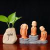Zen Huineng Malý mnich Stolní ozdoba pro domácí dekoraci