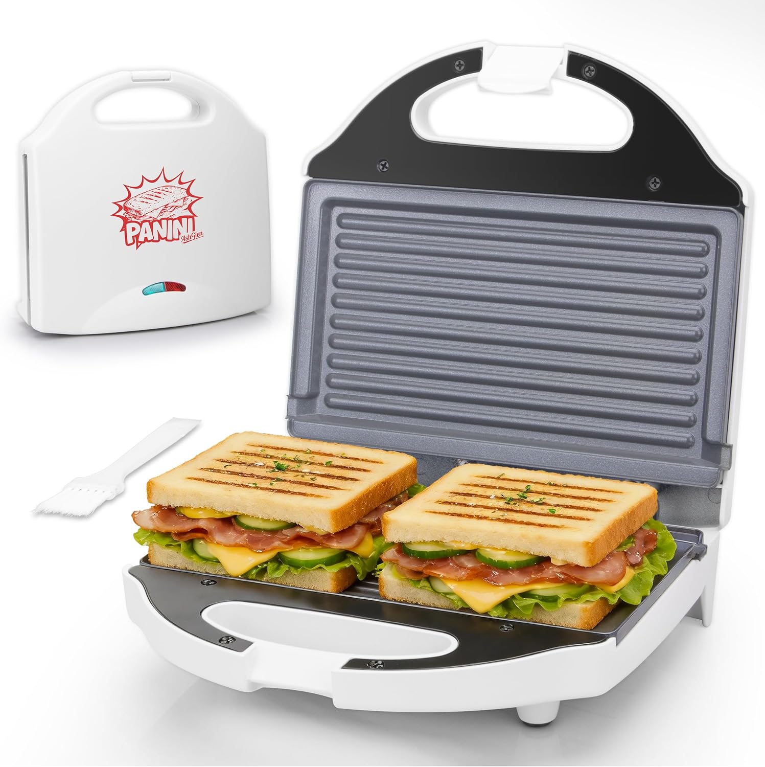 

Press Grill Sandwich Maker, Mini Sandwich Press, United States