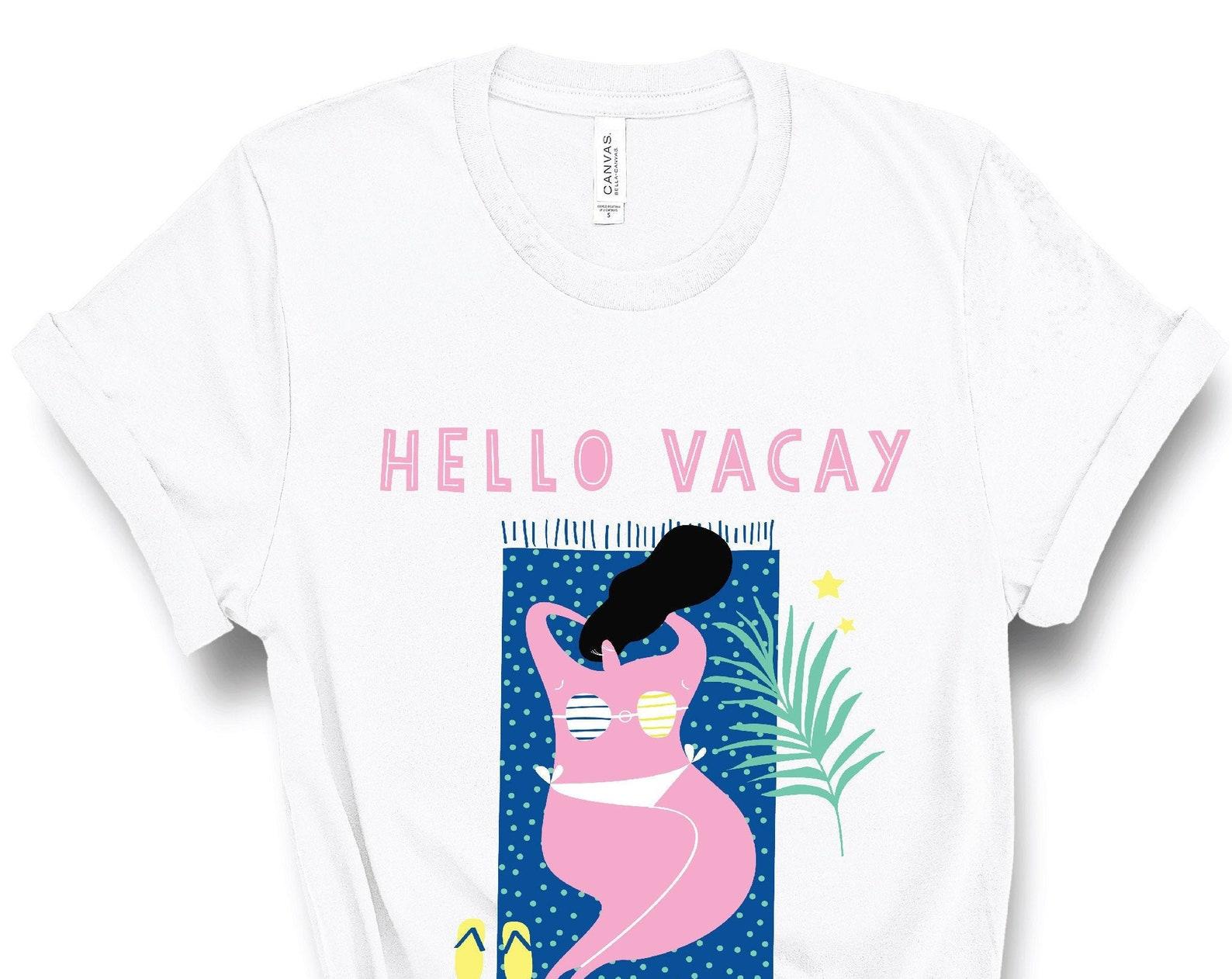 Vacay Shirt, Vacation Shirt, Beach Vacay, Hello Vacay Shirt, Family Vacation Shirts, Vacay Mode, Vacation Tees, Vacation Tshirt, Funny Cute 2XL