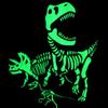 Boys' Summer 2026 Luminous Dinosaur T-Shirt Short Sleeve