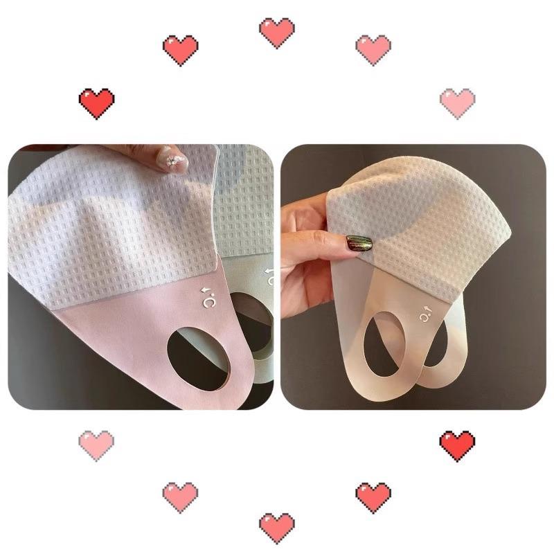 Newcomer 0.01 Ice Silk Waffle Masks: Women's UV Protection Summer Scarves