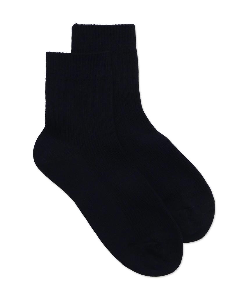 WEGO School Ankle Simple Solid Gift for Sizes Navy Socks, Color, Women, 23-25cm,