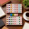 Klassiek Mahjong Speelgoed Vlag Patroon Spellen Blokken Tegels Mahjong Spel set voor Mannen Vrouwen Meisjes Jeugd Tieners Vrouw Echtgenoot Zoon Dochter