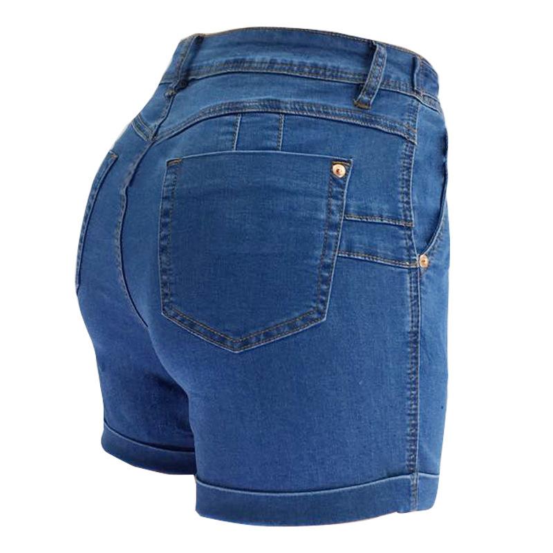 Pantaloncini di jeans sexy da donna 2026 con cintura