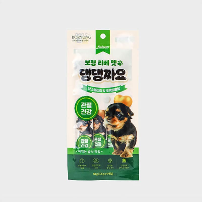 [Pet] Boryeong Live Pet Daengdangjjayo 4 Pack Joint Health