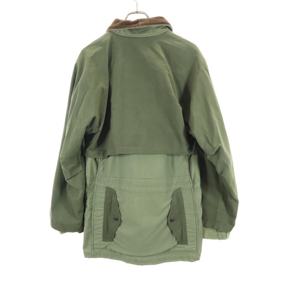 Needles Rebuild Militærkåpe S khaki laget i Japan Herre Brukt