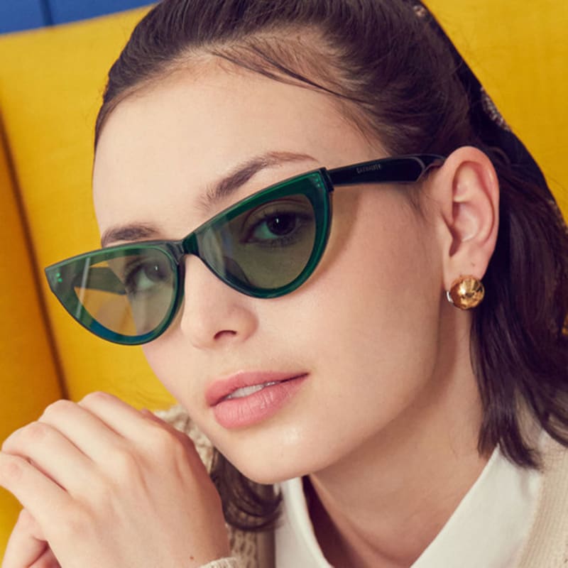 

DAYWALKER Zeiss Lens Unisex Sunglasses Green GAGA C18 GAGA C18