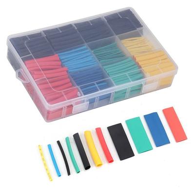 Outils de réparation ignifuges respectueux de l'environnement Tube thermorétractable Manchon de câble Kit d'enroulement de fils Organisateur