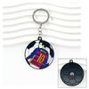 Chelsea AC Milan Barcelona Messi Real Madrid Ronaldo Football Keychain Turning Fan Pendant Blind Box Gift