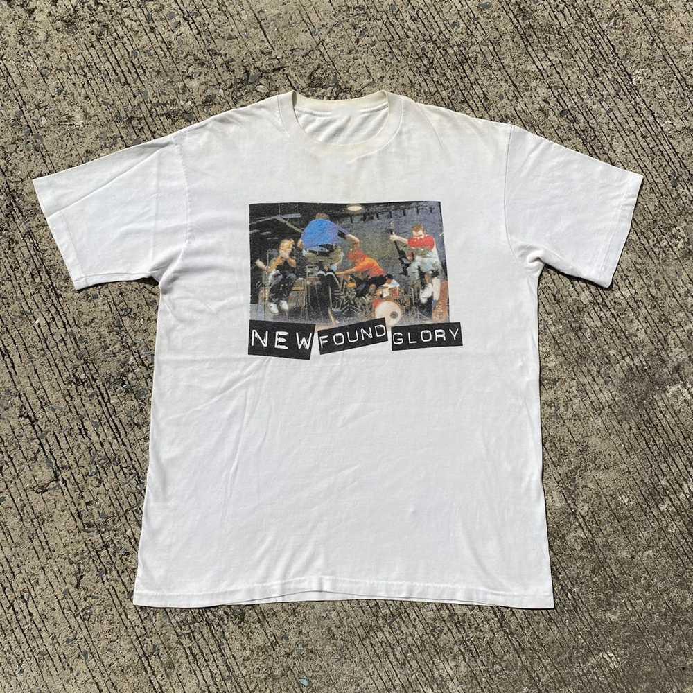 Collection New Found Glory Short Sleeve White Full Size Tee Shirt OM768 Unisex T-Shirt S