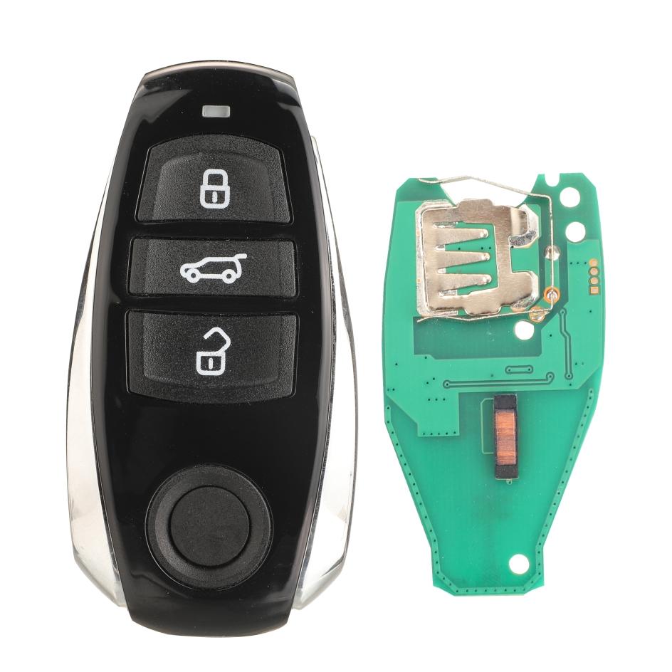 Jingyuqin 3/4BTN Smart Remote Car Key Fob HitagCVGA PCF7945AC Chip 315Mhz 433Mhz 868Mhz for VW Volkswagen Touareg 2010-2014