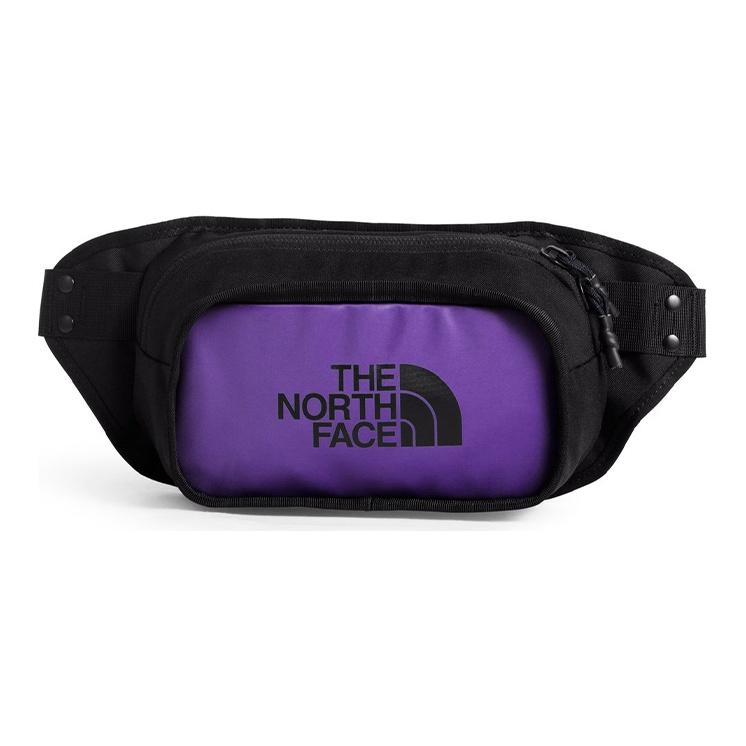 

The North Face 4.3L Casual Lightweight Waist Bag Outdoor Unisex Bags Black Purple NF0A3KZX-S96 Black Purple