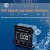 LCD Backlight Angle Finder Magnetic Base Tilt Angle Box Digital Inclinometer  Woodworking