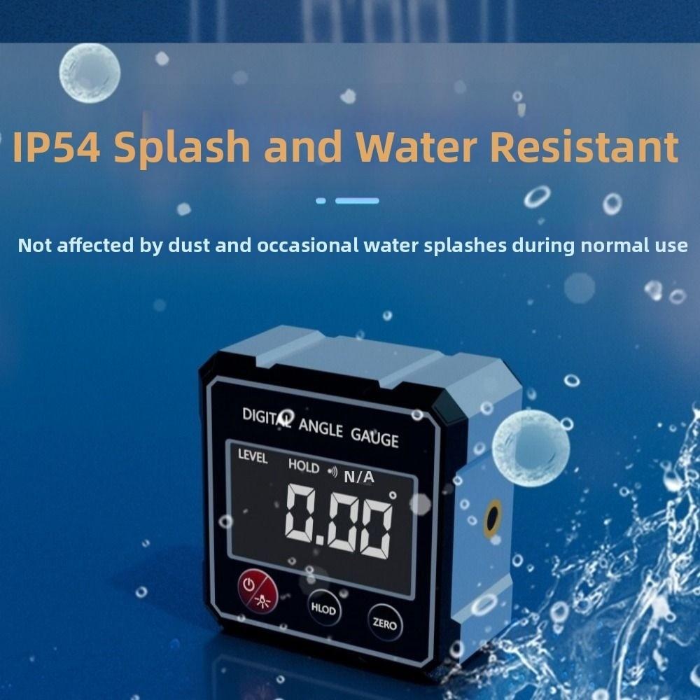 LCD Backlight Angle Finder Magnetic Base Tilt Angle Box Digital Inclinometer Woodworking