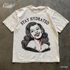 Vintage Vampire Graphic Tee, Stay Hydrated Shirt, Gothic Horror Aesthetic Top, Comfort Colors® Spooky Gift Tee