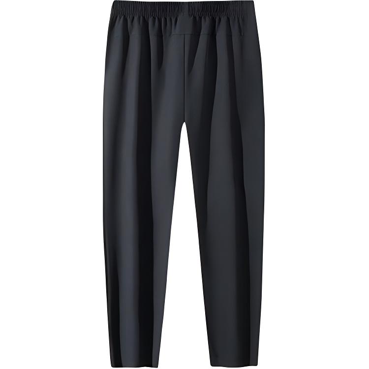 Anta Casual Simple Solid Color Slim Fit Lace-Up Knitted Sports Pants Men Bottoms 152447505S-3