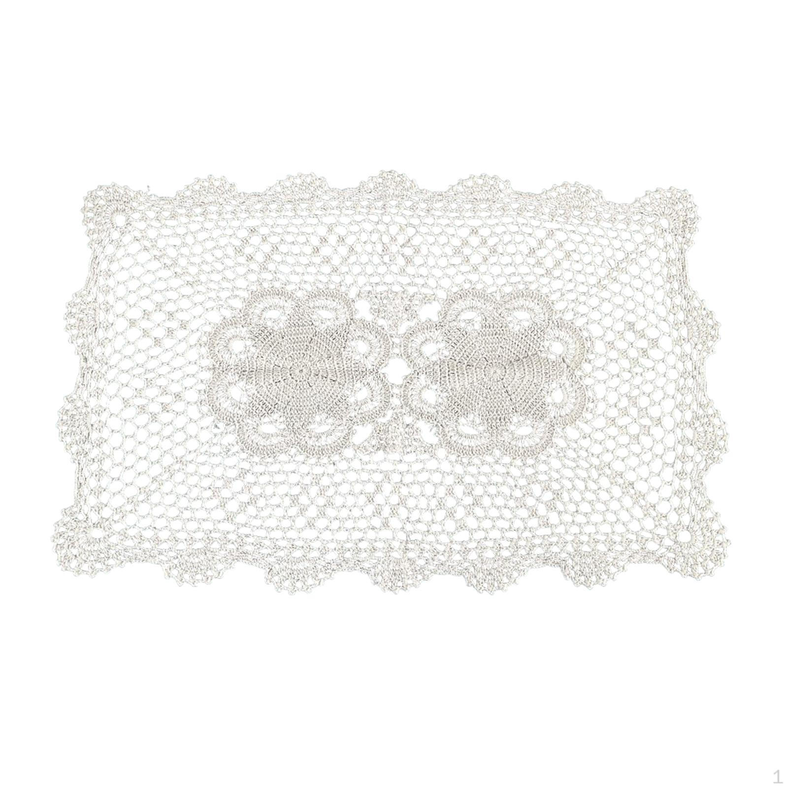 

Подставка для обеденного стола, многофункциональная скатерть ручной работы, удобная для переноски, для вечеринки в ресторане бежевый