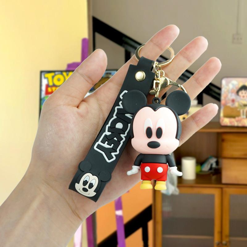Mouse Keychain Minnie Fashion Cute Cartoon Backpack Pendant Doll Gift