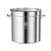 Extra Thick 304 Stainless Steel Commercial Soup Pot with Lid