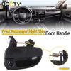 OCPTY Door Handle Exterior Front Passenger Right Side Replacement Fit 2000-2005 for Hyundai Accent Outside Door Handle Smooth Black