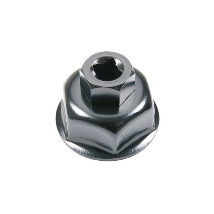 Clé à filtres - BGS TECHNIC - Ø 36 mm - Hexagonal mâle - Véhicules utilitaires - Noir