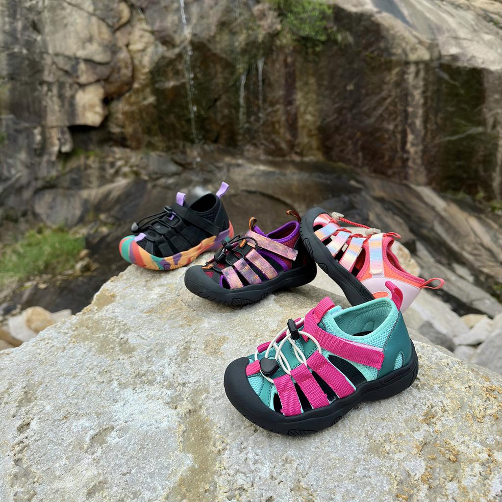 XSHX "Traceway Sandals" Mountain Functional Baotou Steady Heel Boys and Girls Summer Breathable Ice Feel Outdoor
