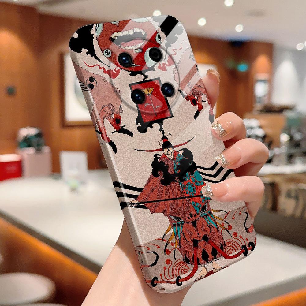 All-inclusive Film Phone Case Cartoon Fashion Design Hard Shell Full Cover Camera Protection Case for iPhone Huawei Honor Vivo Google