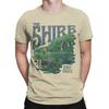 The Shire L-Lords Of The R-Rings T-Shirt for Men  Casual Pure Cotton Tee Shirt Crew Neck Short Sleeve T Shirt Printing Clothing