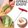 Gemüse Spiralschneider 1 Stück Kartoffel Karotte Gurke Zerkleinerer Edelstahl Manueller Spiral Schnitzschneider Küchen Tablett Dekoration