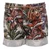 Short with Palm Trees Rope Belt Woman PLEASE