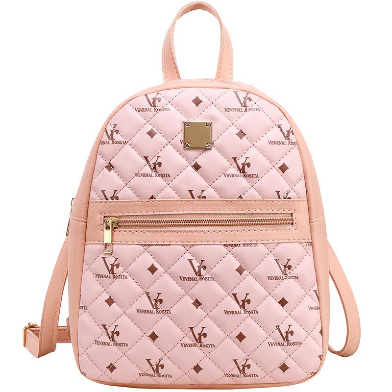 Large Capacity Presbyterian Backpack Women's Bag Printed Backpack Korean Style Student Schoolbag