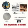 Funny Night Sky Cat Moon Metal Poster, Vintage Round Aluminum 20cm for Living Room Wall Art