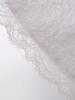 Elegant White Lace Jacquard Skirt - Autumn/Winter Hip-Hugging Style for Women