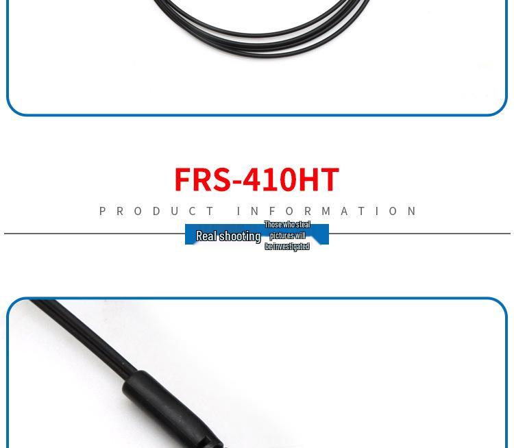 Reflective Fiber Optic Sensor and Detection Probe: FR-610HT, FRS-410HT, FRS-320HT