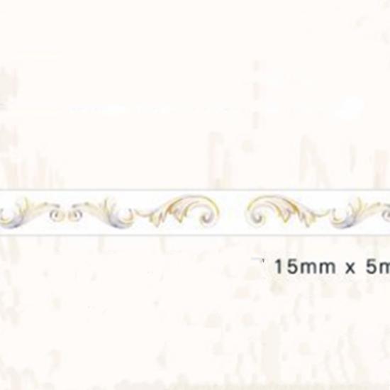 Beautiful Wash Tape Flower Plant Japanese Masking Adhesive Tape Decors Scrap Booking Sticker Label