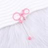 6Pcs Metal Beadable Keychain Bars Beading Key Chain Bar Blanks For Beads Pendant Jewelry Charms Lanyard Diy Crafts Gift