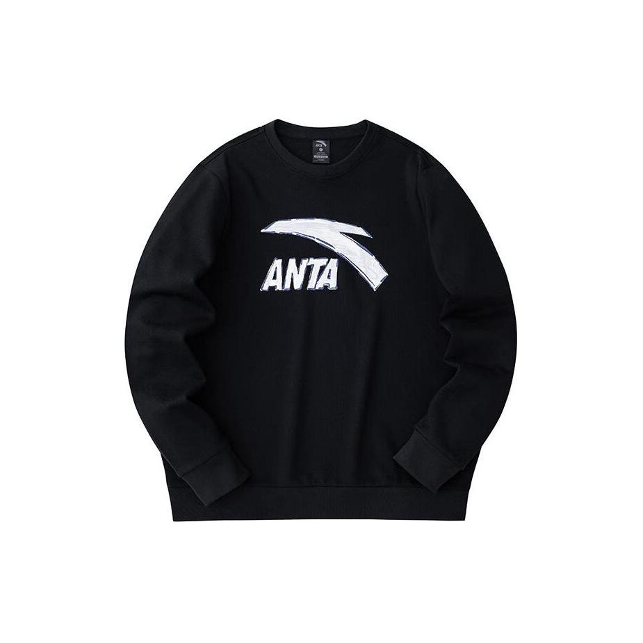 Anta Life Collection Sweatshirt Unisex Basic Black Gray 972418707-5