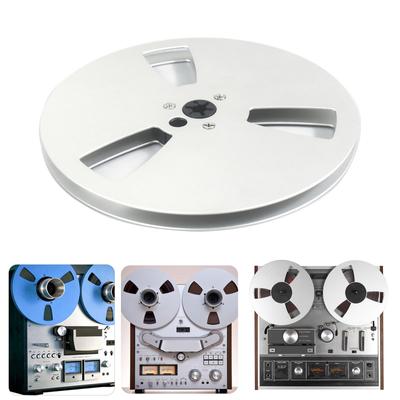 1/4 7 Inch Empty Reel for Reel To Reel Tape Recorder for Open Reel Sound Deck Aluminum Alloy Recording Takeup Reel