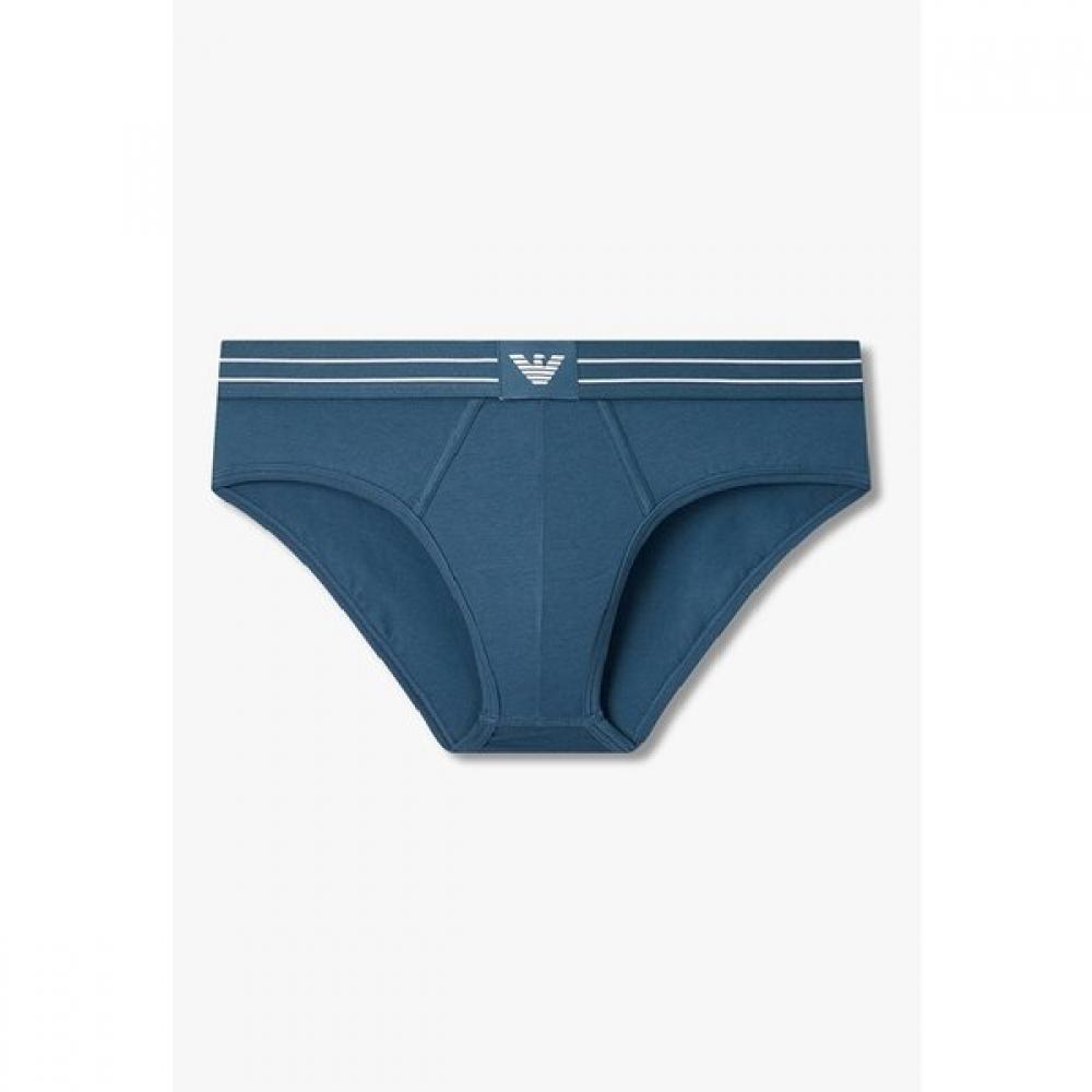 Emporio Armani Men S Stripe Banding Cotton Brief  0816111049 S