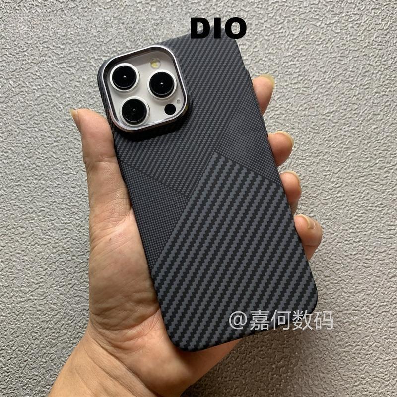 Farbkollision Magnetische Hartschale Hülle für IPhone 16 15 17 Pro Max Kunststoff Carbon Relief Schale Kameraobjektiv Legierung Rüstung Fundas